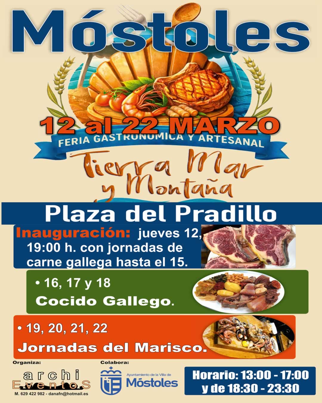 I Feria Gastronómica y Artesanal de Móstoles (Madrid) 2026