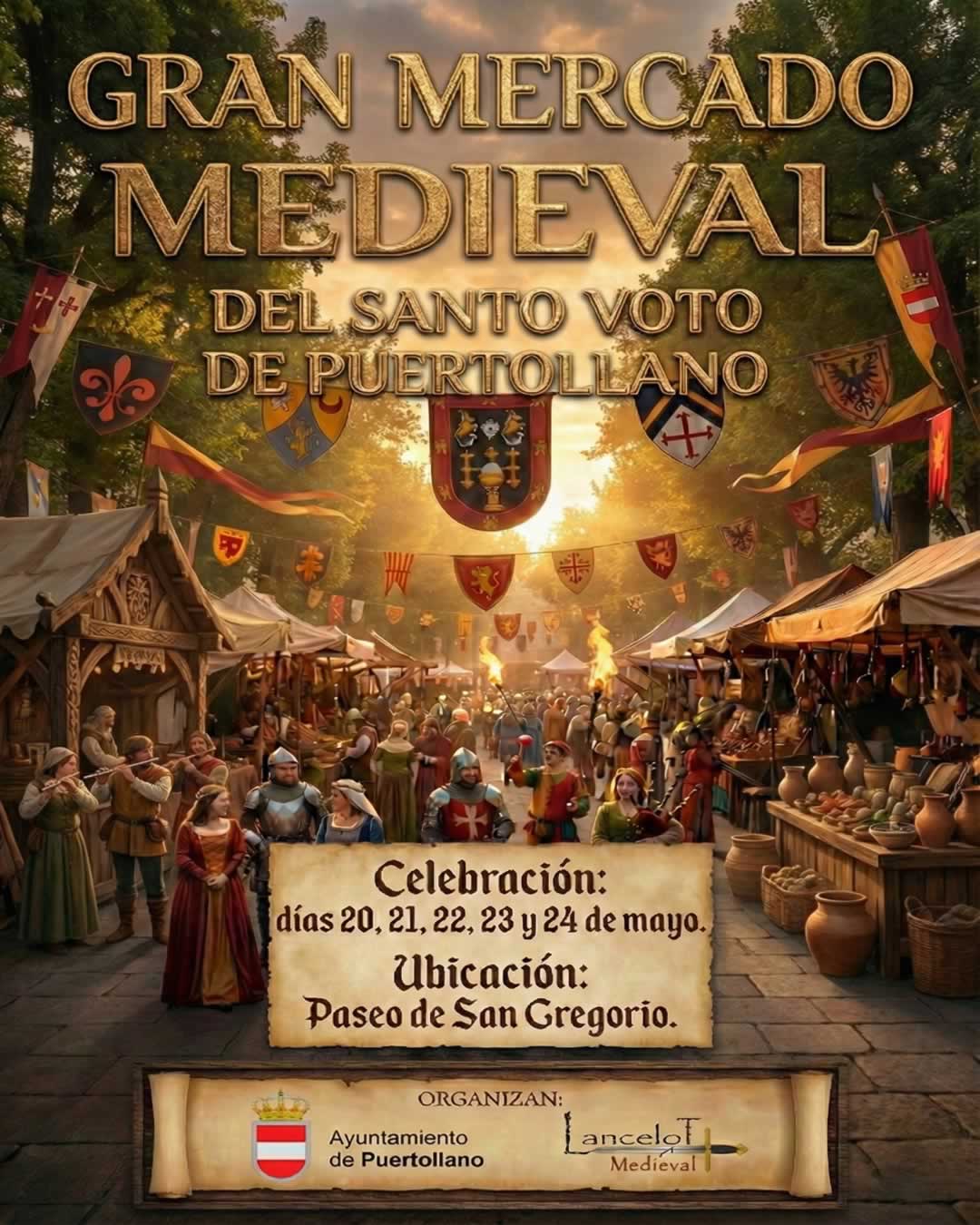 Mercado Medieval del Santo Voto en Puertollano (Ciudad Real) 2026