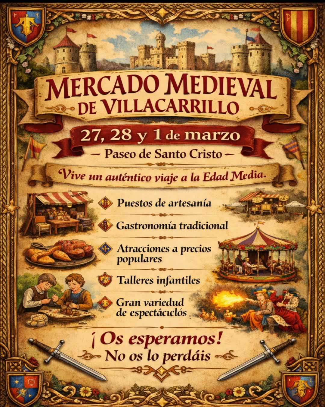 Mercado Medieval de Villacarrillo (Jaén) 2026