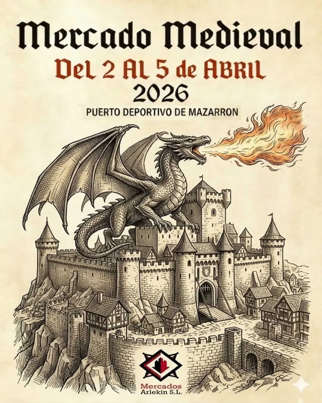 Mercado Medieval del Puerto Deportivo de Mazarrón (Murcia) 2026