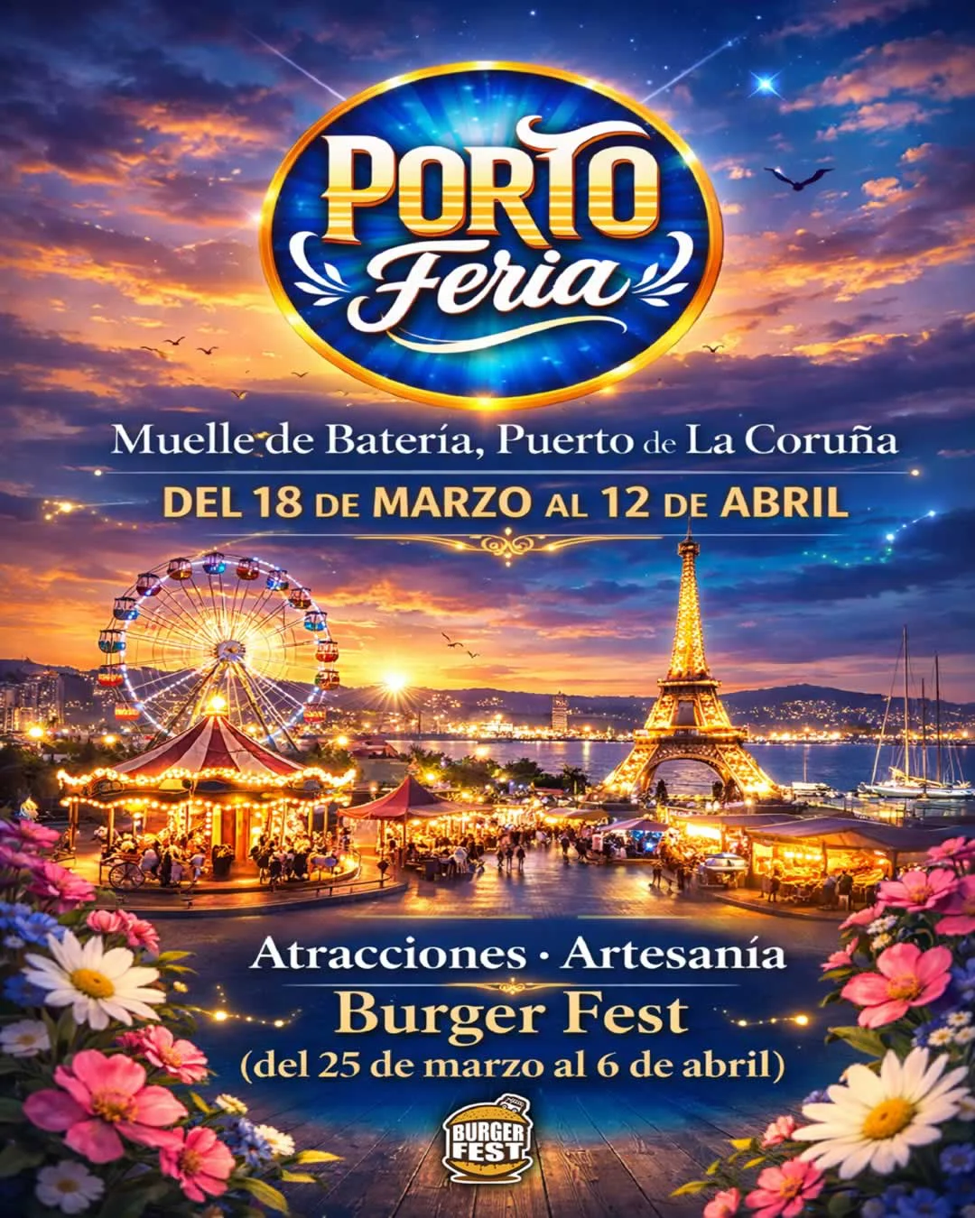Feria de Artesanía y Alimentación - Porto Fest de A Coruña 2026