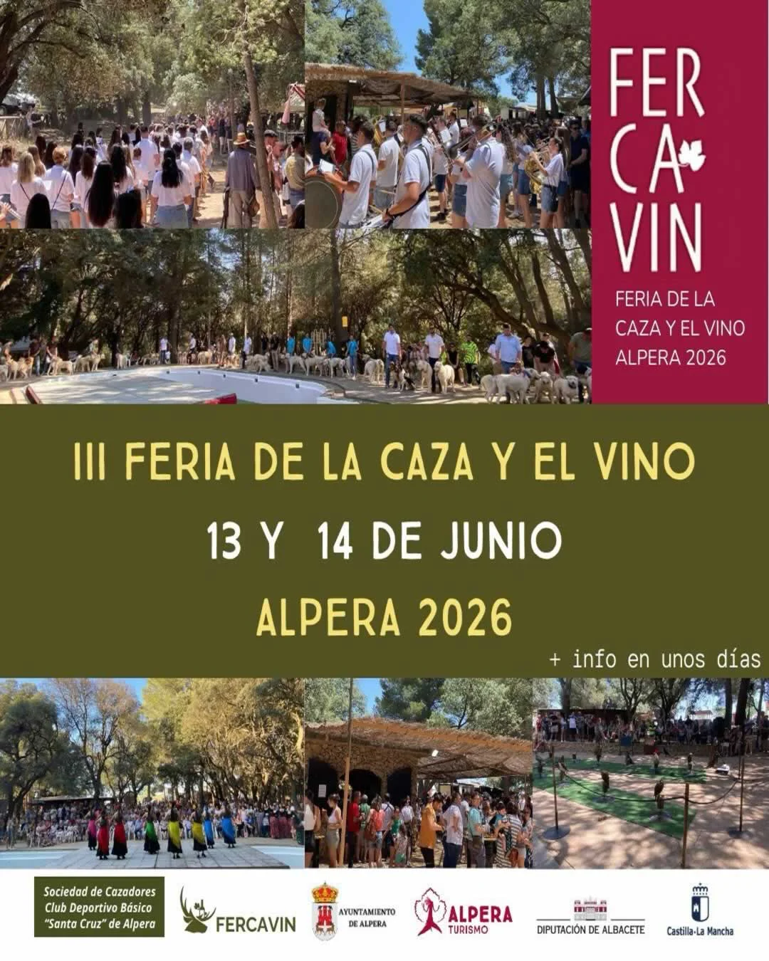 FERCAVIN – III Feria de la Caza y el Vino en Alpera (Albacete) 2026