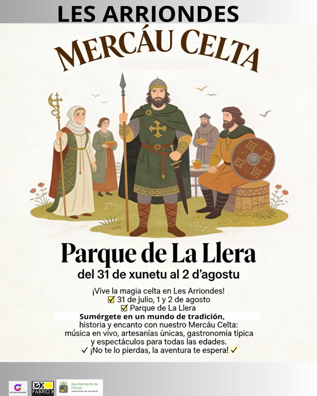 Mercáu Celta de Les Arriondes (Asturias) 2026