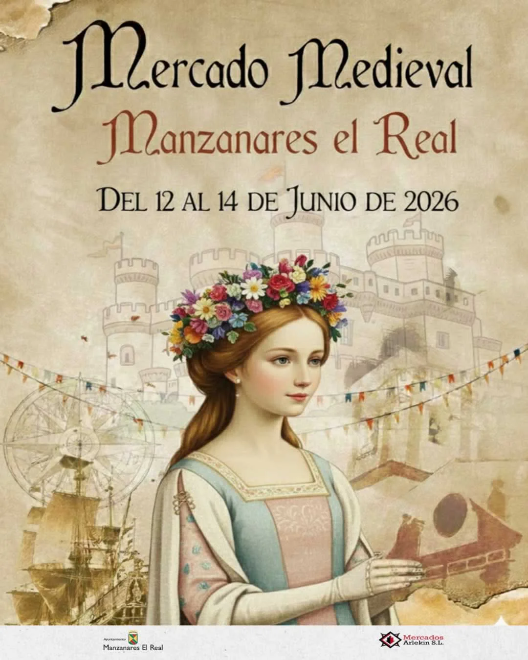 Mercado Medieval en Manzanares El Real (Madrid) 2026