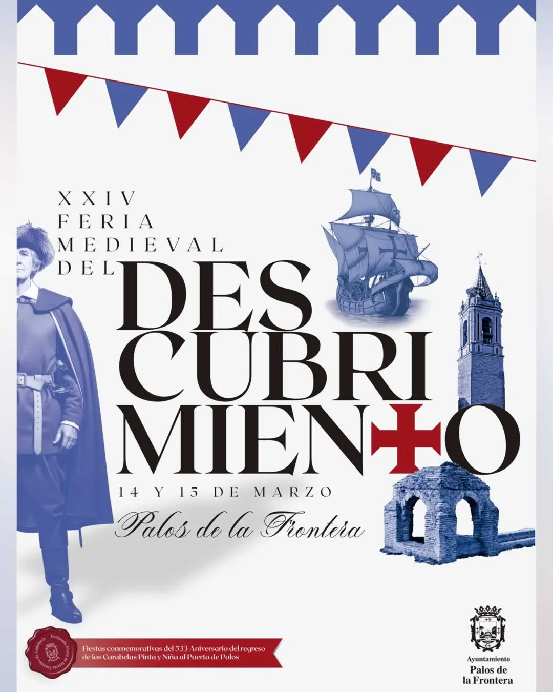 XIV Feria Medieval del Descubrimiento de Palos de la Frontera (Huelva) 2026