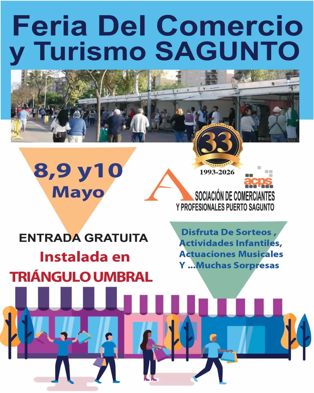 Feria Comercial y de Turismo en Puerto de Sagunto (Valencia) 2026