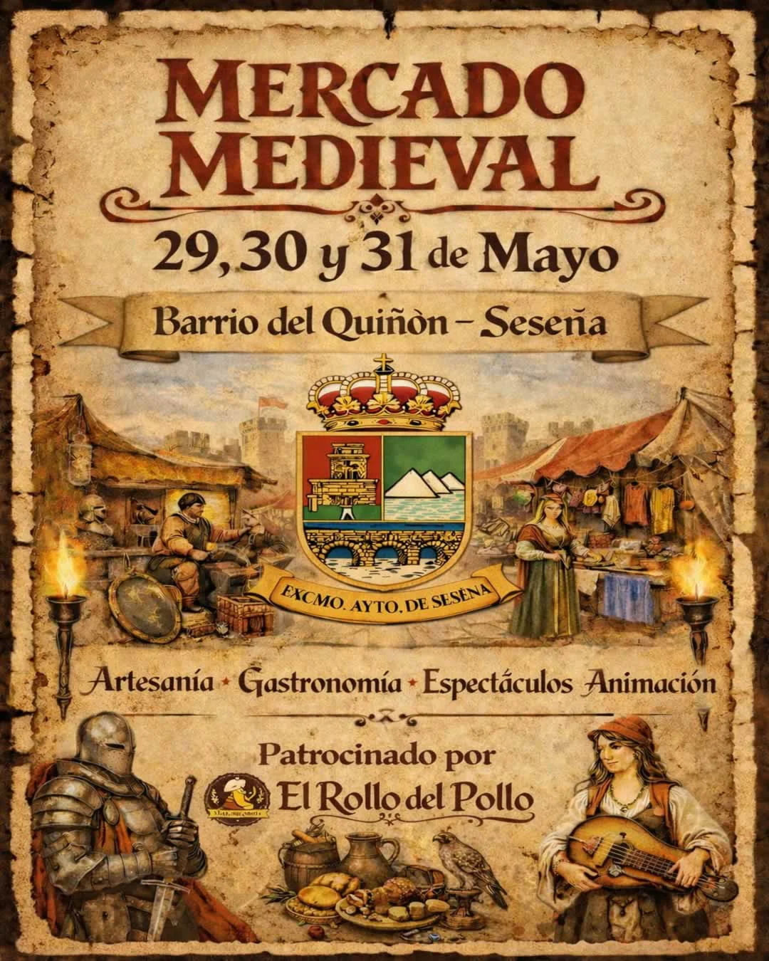 Mercado Medieval de Seseña – Barrio del Quiñón (Toledo) 2026