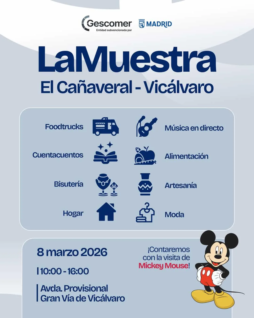 Mercado La Muestra El Cañaveral de Vilcálvaro (Madrid) 2026