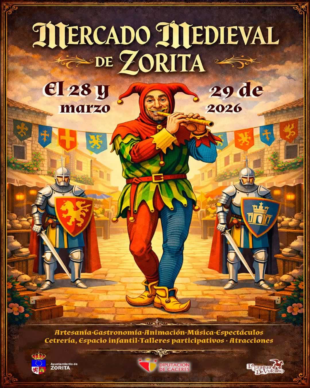 Mercado Medieval de Zorita (Cáceres) 2026