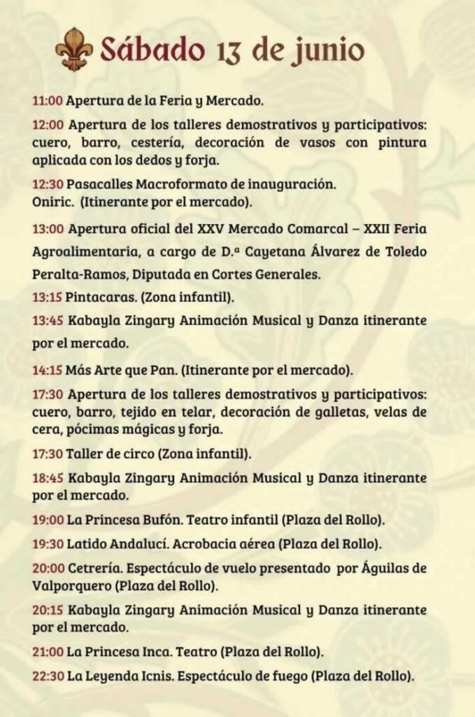 Mercado Comarcal de Villalón de Campos (Valladolid) 2026