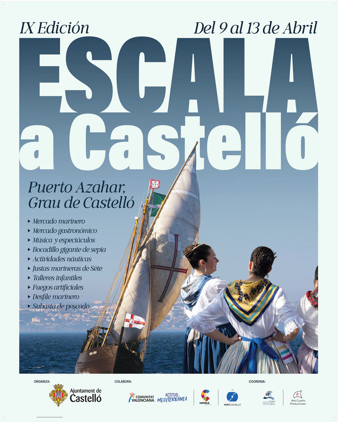 Mercado Marinero Escala a Castelló en El Grao/Castellón 2026