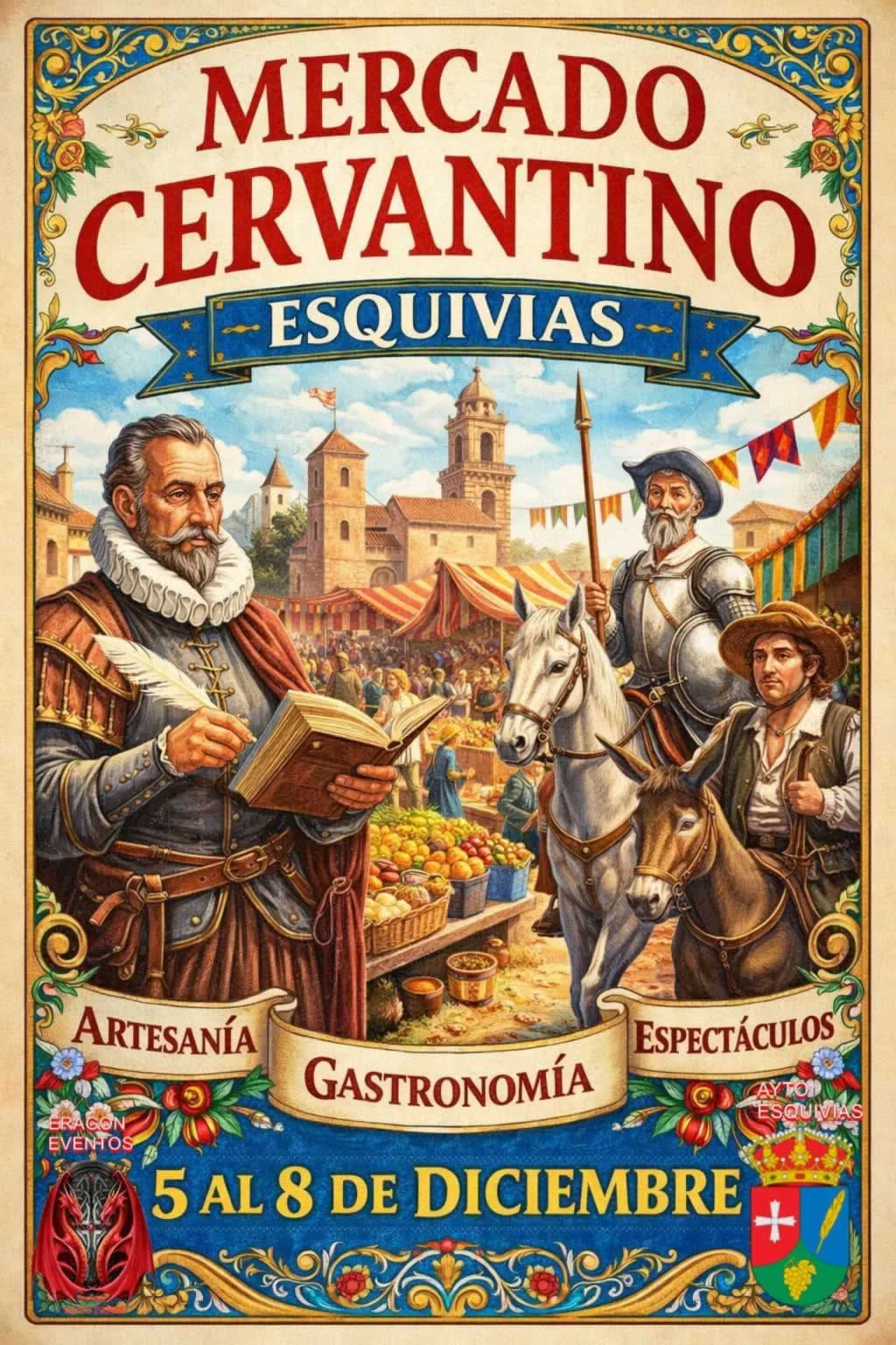 Mercado Cervantino en Esquivias (Toledo) 2026