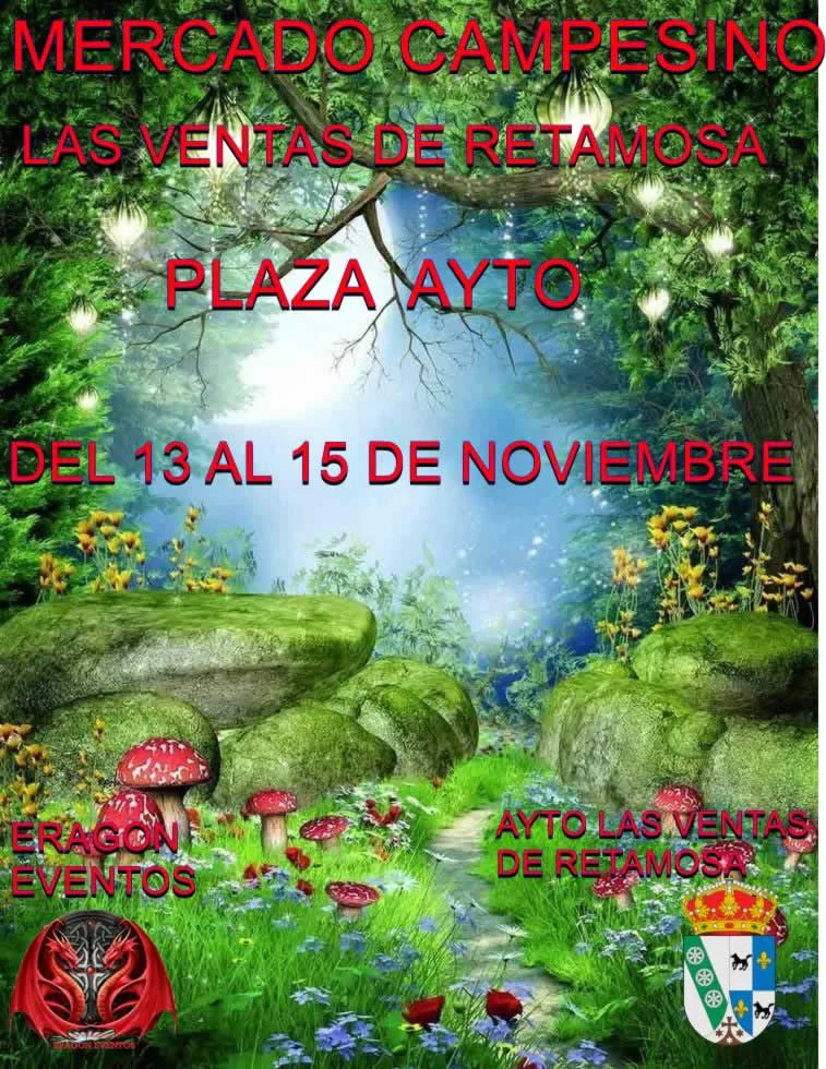 Mercado Campesino en Las Ventas de Retamosa (Toledo) 2026