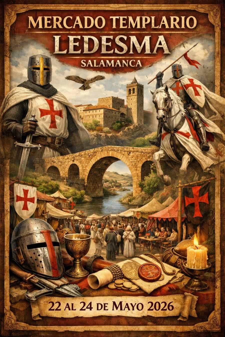 Mercado Templario de Ledesma (Salamanca) 2026