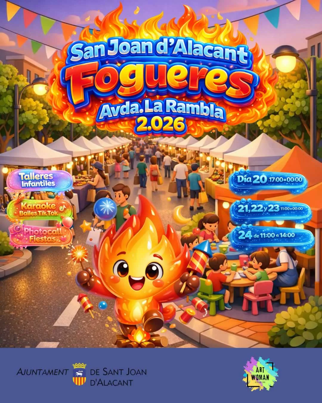 Mercado Hogueras San Juan de Alicante (Alicante) 2026