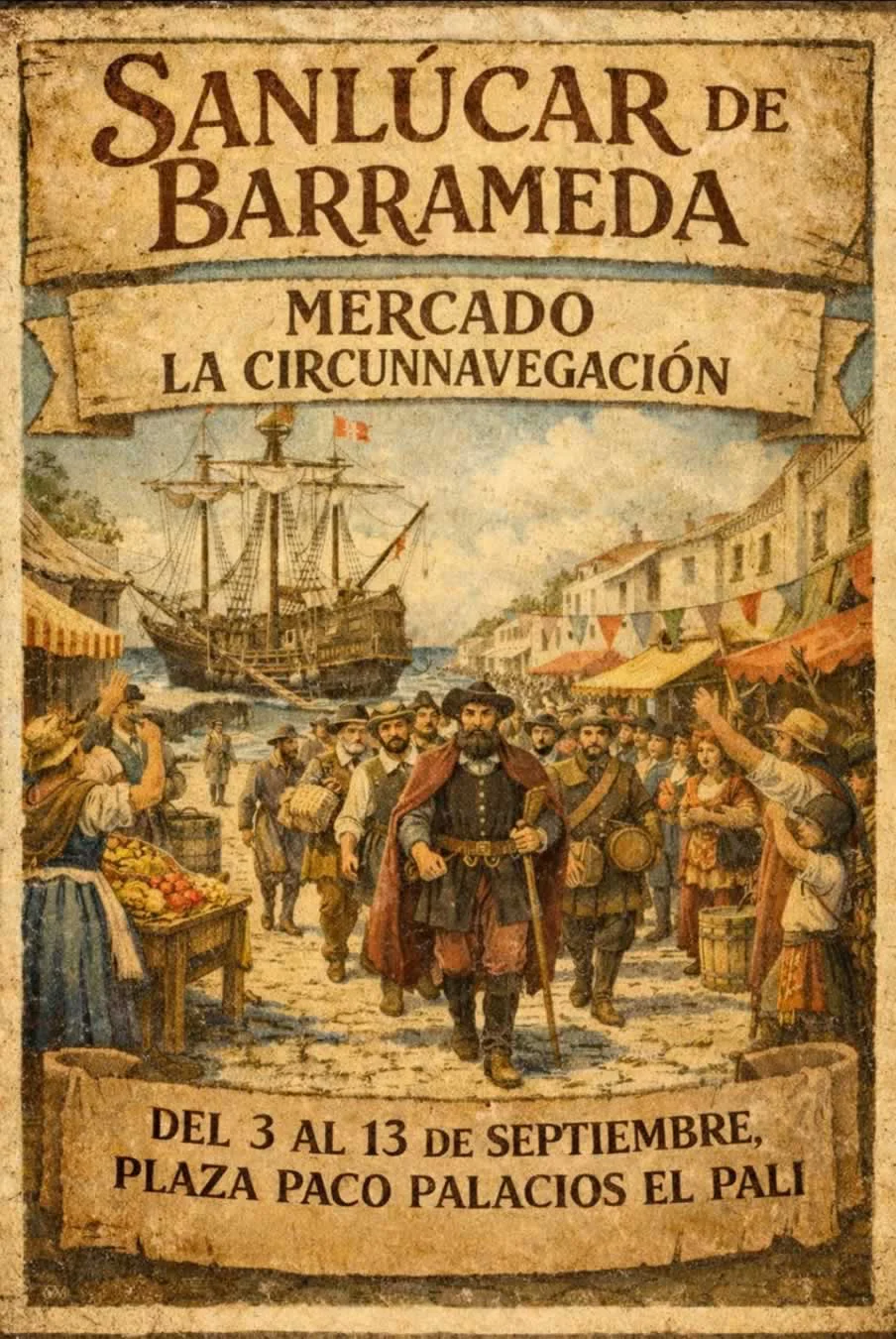 Mercado La Circunnavegación en Sanlúcar de Barrameda (Cádiz) 2026