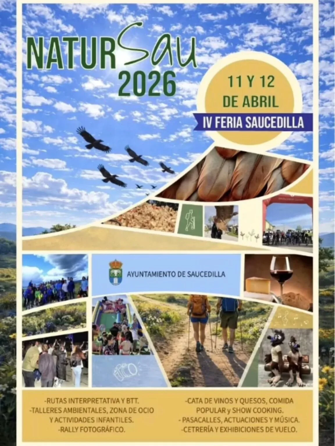 Mercado Artesanal de la Naturaleza en Saucedilla (Cáceres) 2026