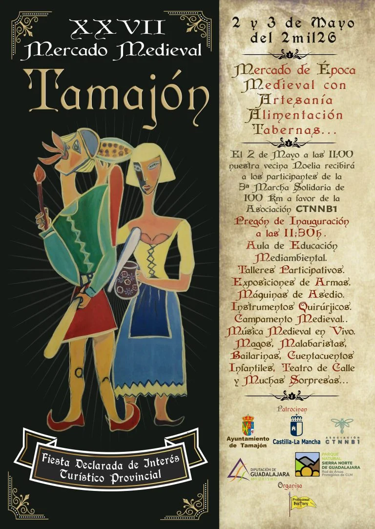 Mercado Medieval de Tamajón (Guadalajara) 2026