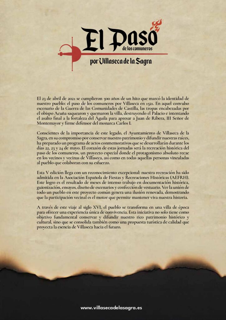 Mercado Renacentista de Villaseca de la Sagra (Toledo) 2026