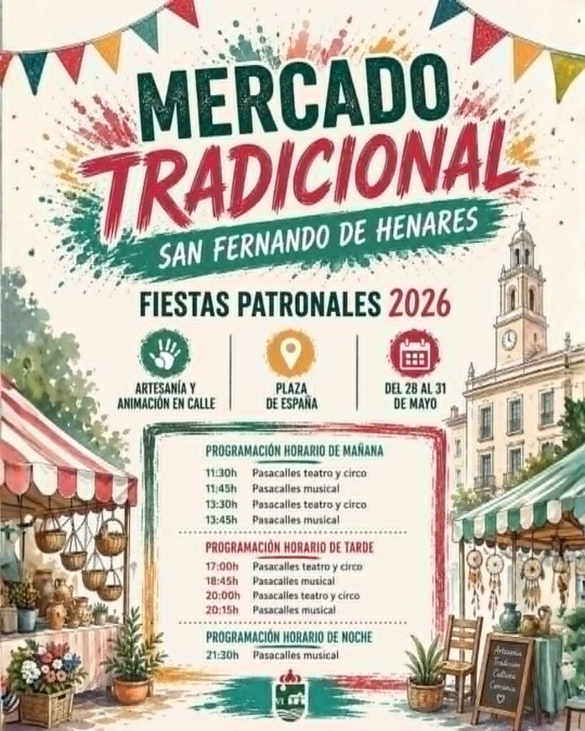 Mercado Artesanal de San Fernando de Henares (Madrid) 2026