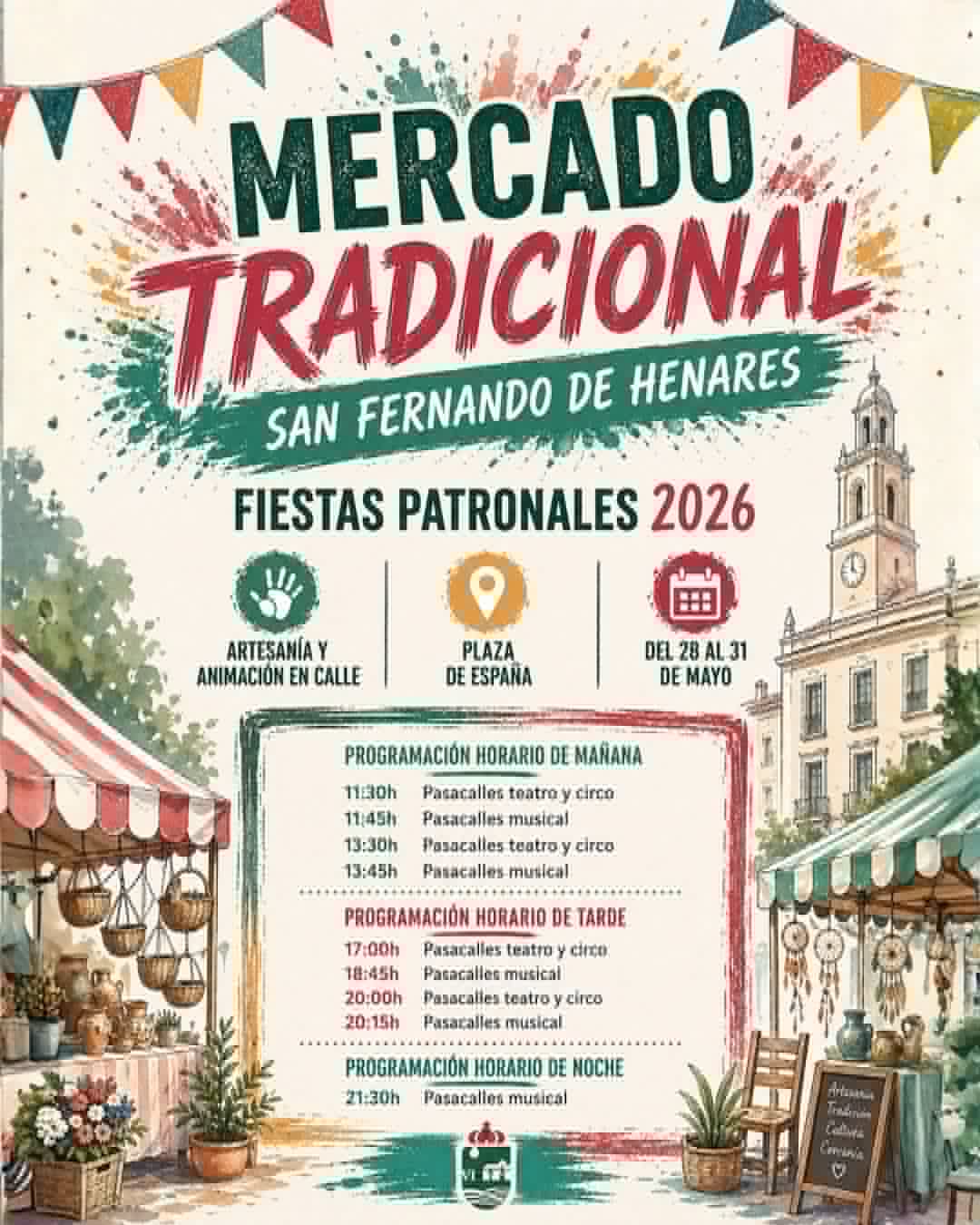 Mercado Artesanal de San Fernando de Henares (Madrid) 2026
