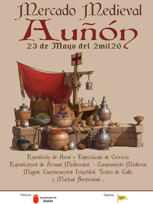 Mercado Medieval de Auñón (Guadalajara) 2026