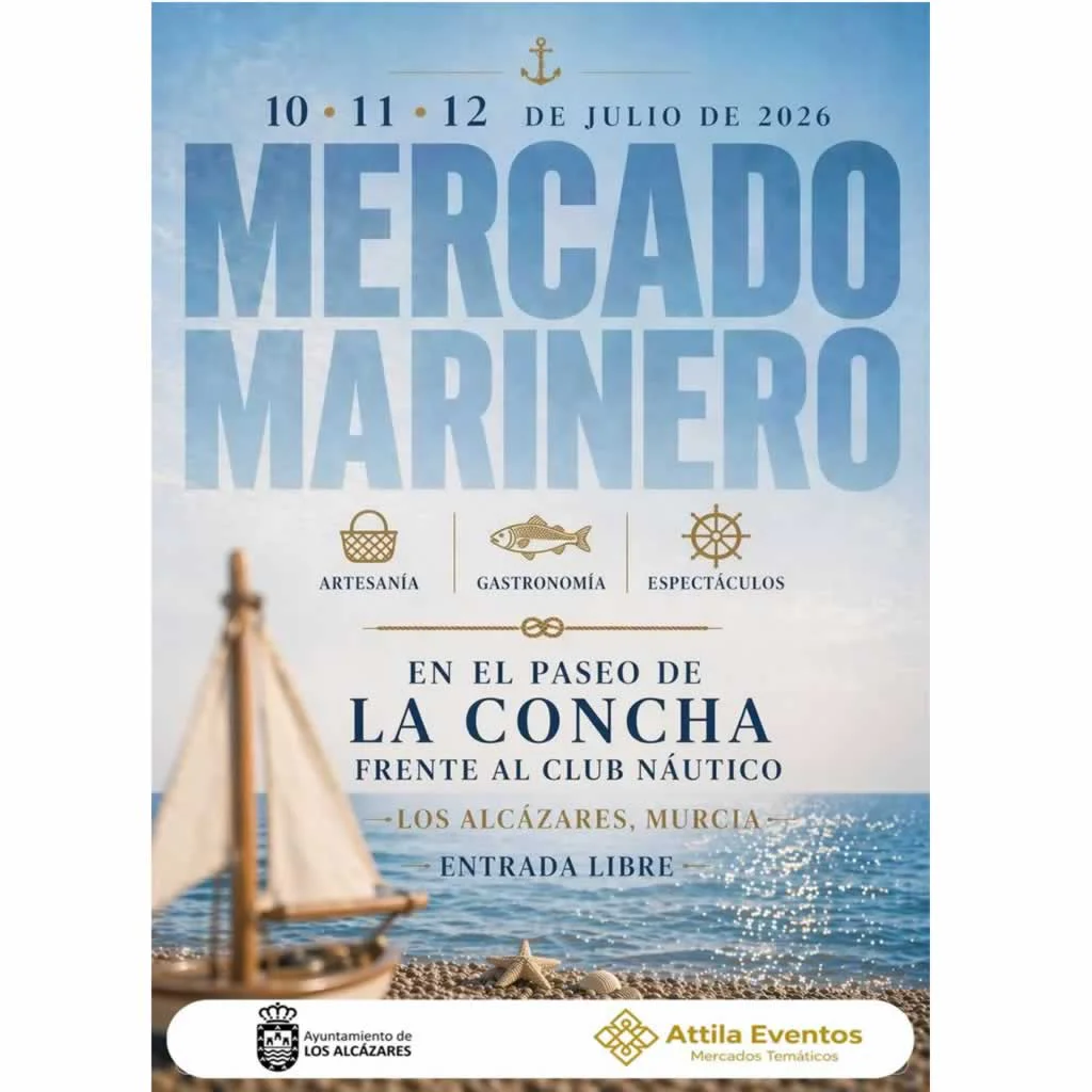 Mercado Marinero en Los Alcázares (Murcia) 2026