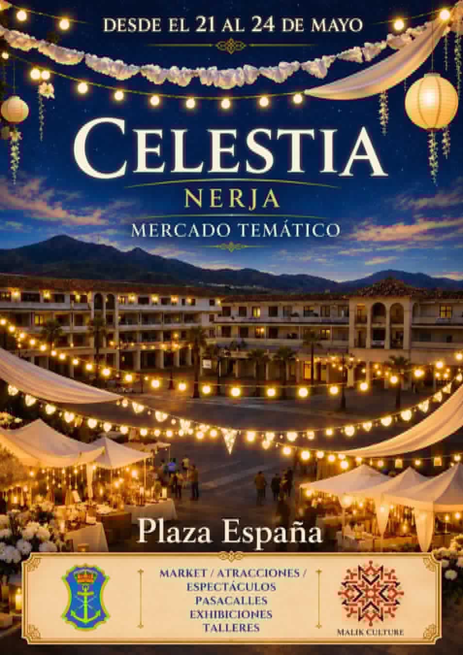 "Celestia" Mercado Temático de Nerja (Málaga) 2026
