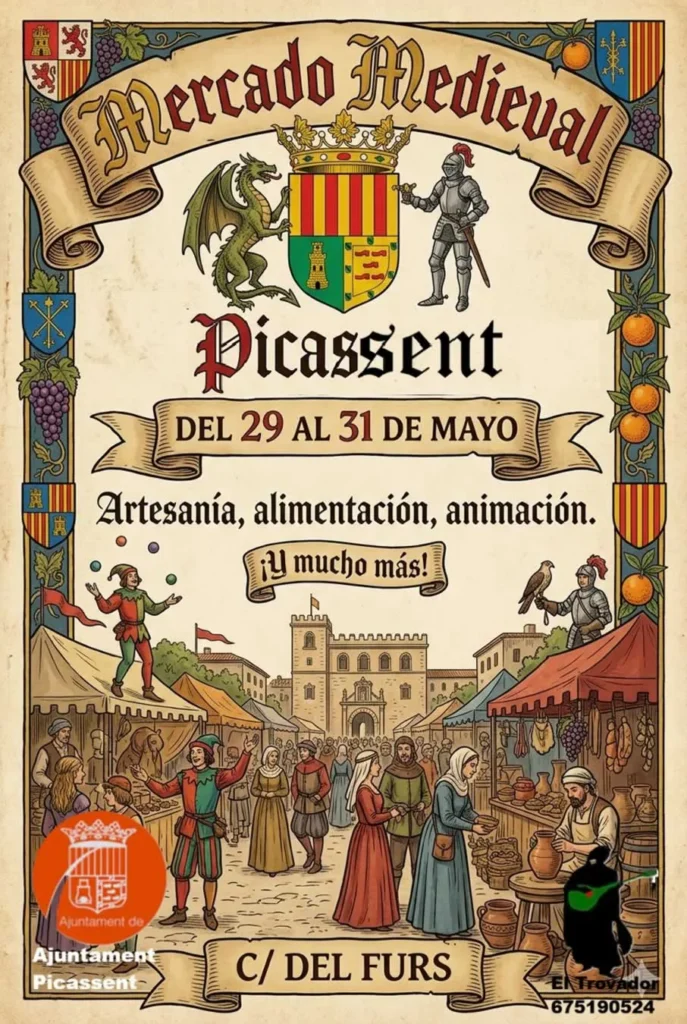 Mercado Medieval de Picassent (Valencia) 2026