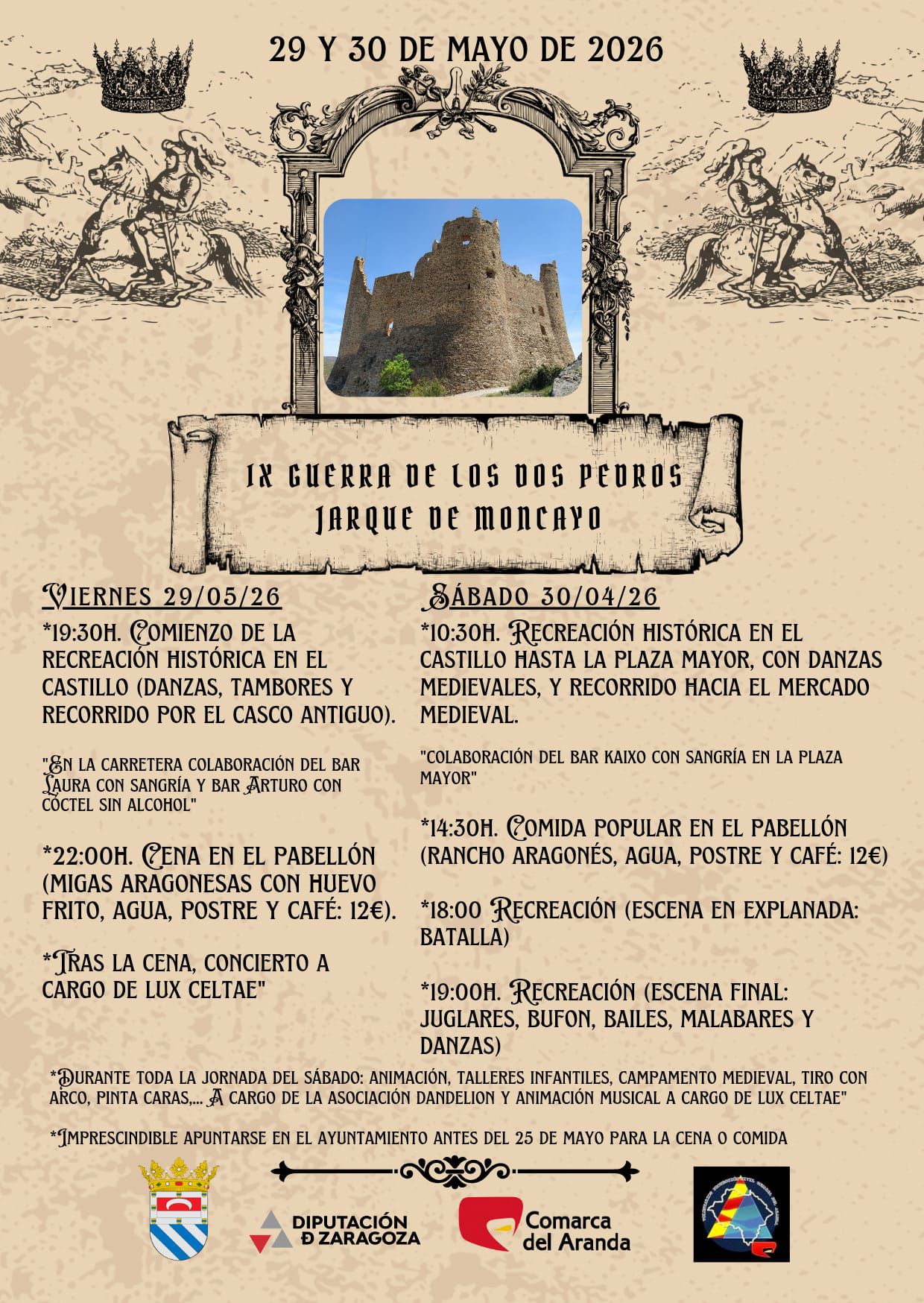 IX Gerra de los Dos Pedros en Jarque de Moncayo (Zaragoza) 2026