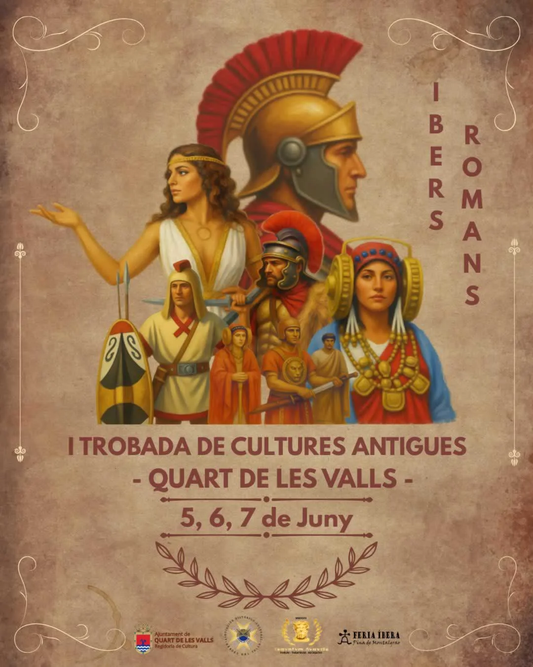 Jornadas Culturas Antiguas en Quart de les Valls (Valencia) 2026