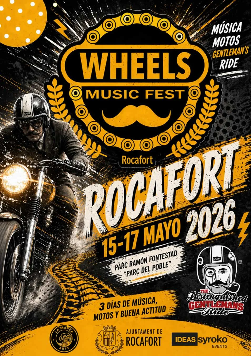 Wheels Music Fest en Rocafort (Valencia) 2026