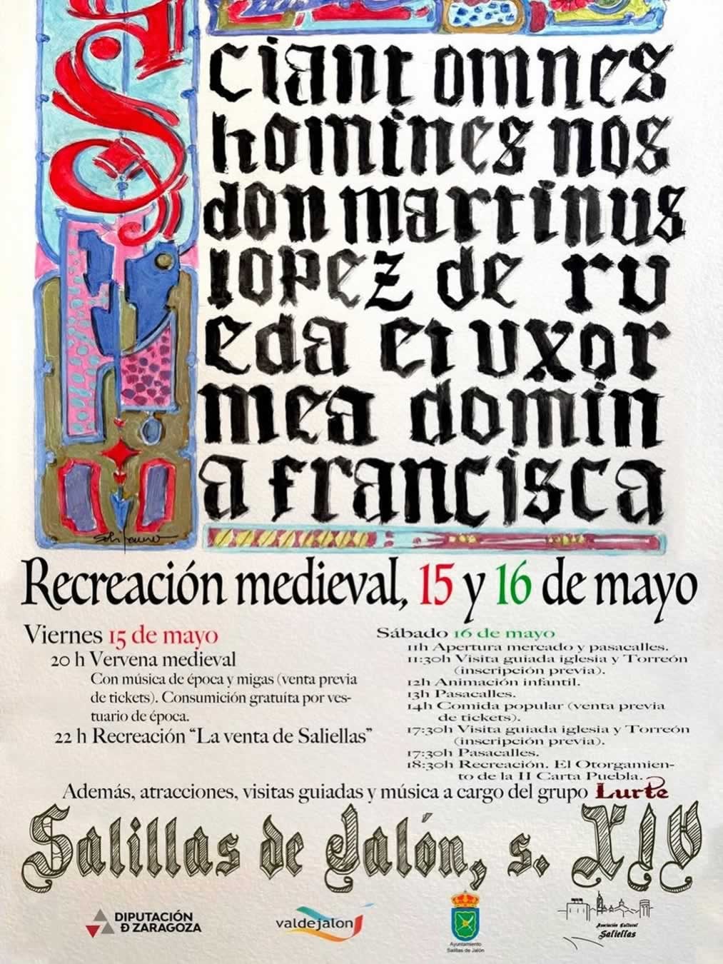 Recreación Histórica de Salillas de Jalón (Zaragoza) 2026