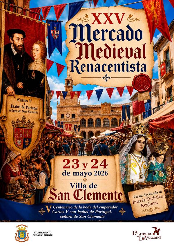 Mercado Medieval en San Clemente (Cuenca) 2026