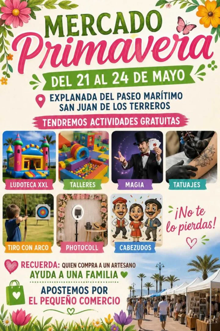 Mercado de Primavera en San Juan de los Terreros (Almería) 2026