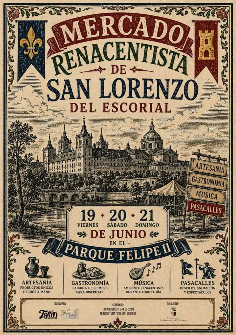 Feria Renacentista de San Lorenzo de El Escorial (Madrid) 2026
