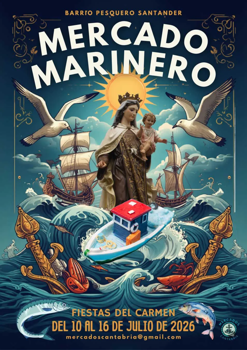 Mercado Marinero de Santander (Cantabria) 2026
