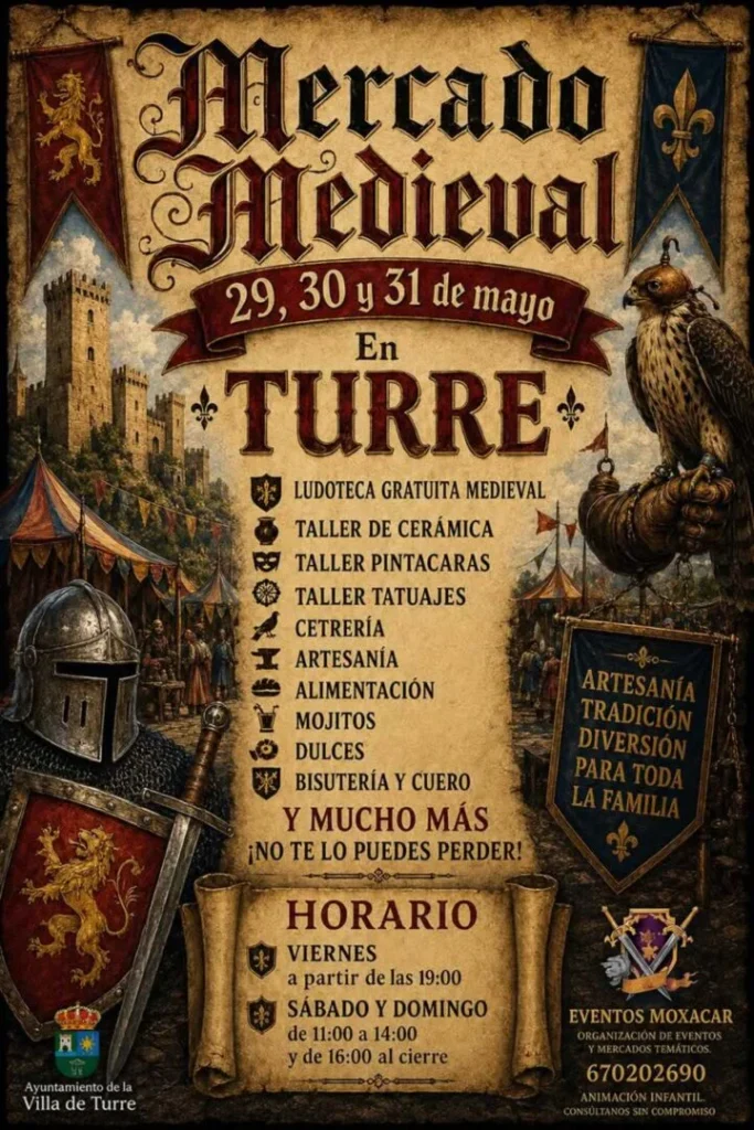 Mercado Medieval de Turre (Almería) 2026