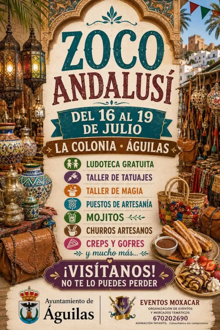 Mercado Andalusí en Águilas (Murcia) 2026