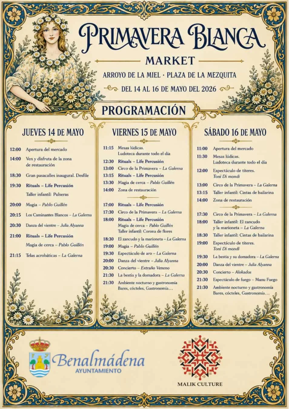 Fiesta Blanca de Arroyo de la Miel/Benalmádena (Málaga) 2026