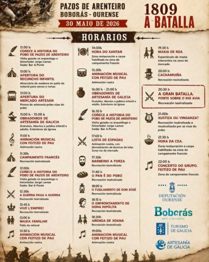 Mercado Napoleónico de Boborás (Ourense) 2026