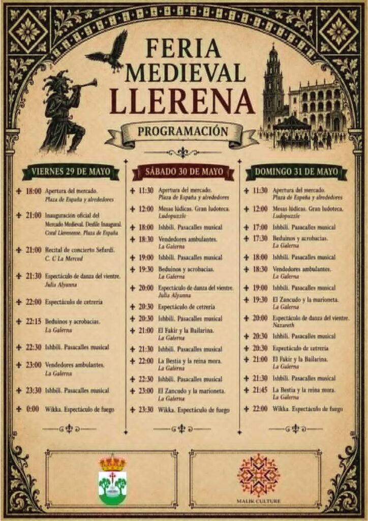 Mercado Medieval de Llerena (Badajoz) 2026