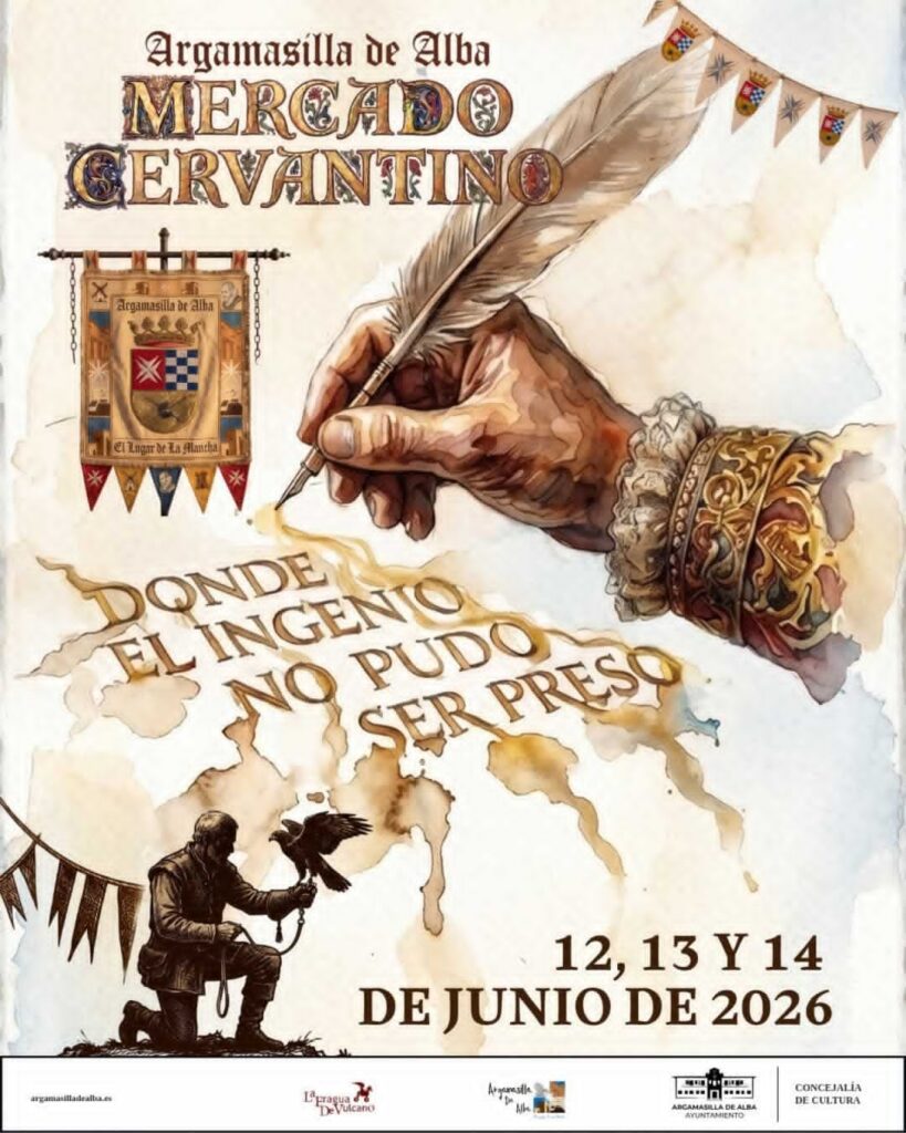 Mercado Cervantino en Argamasilla de Alba (Ciudad Real) 2026