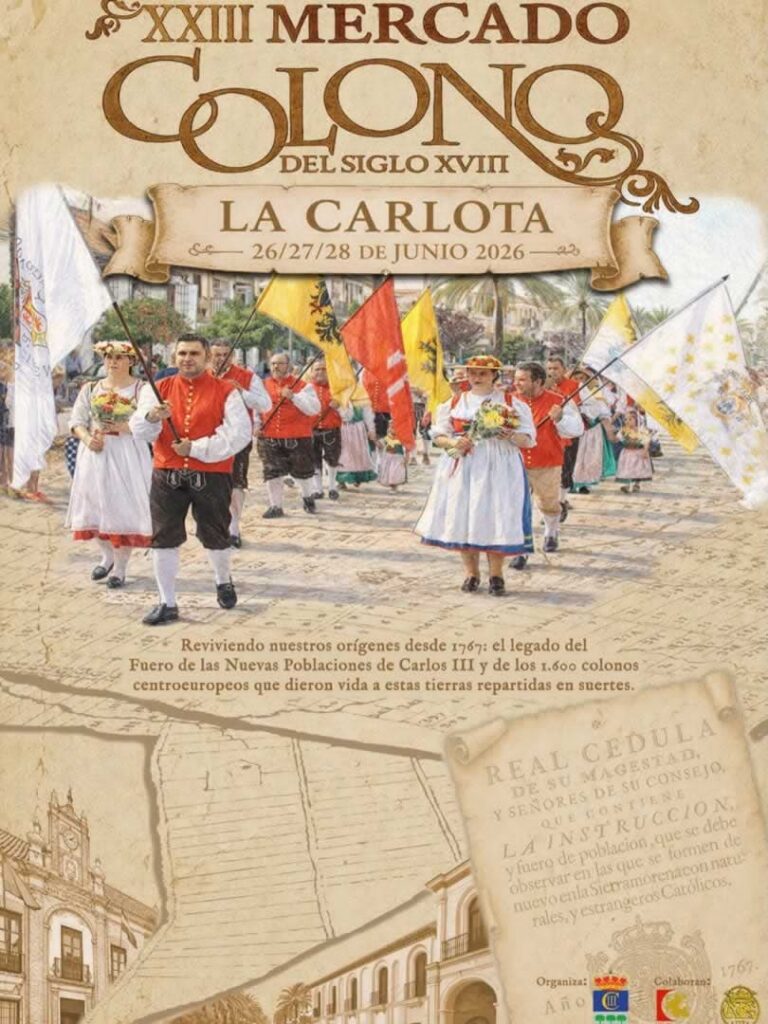 Mercado Colono de la Ilustración en La Carlota (Córdoba) 2026