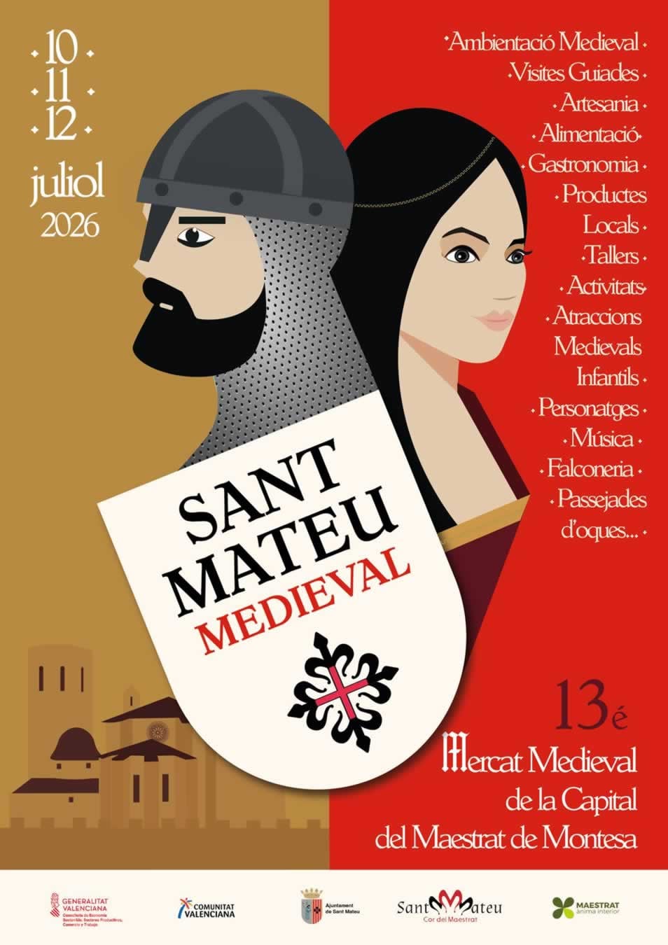 Mercado Medieval de Sant Mateu (Castellón) 2026