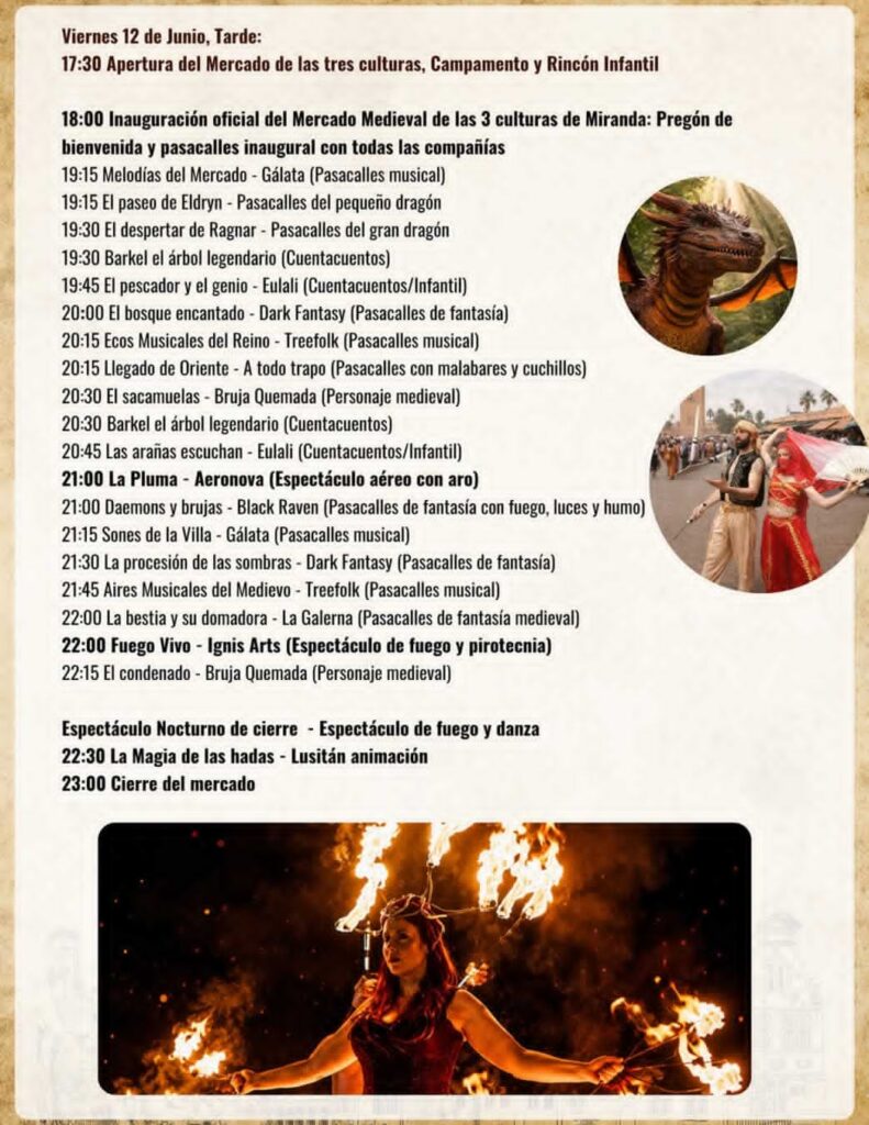 Mercado Medieval de las Tres Culturas de Miranda de Ebro (Burgos) 2026