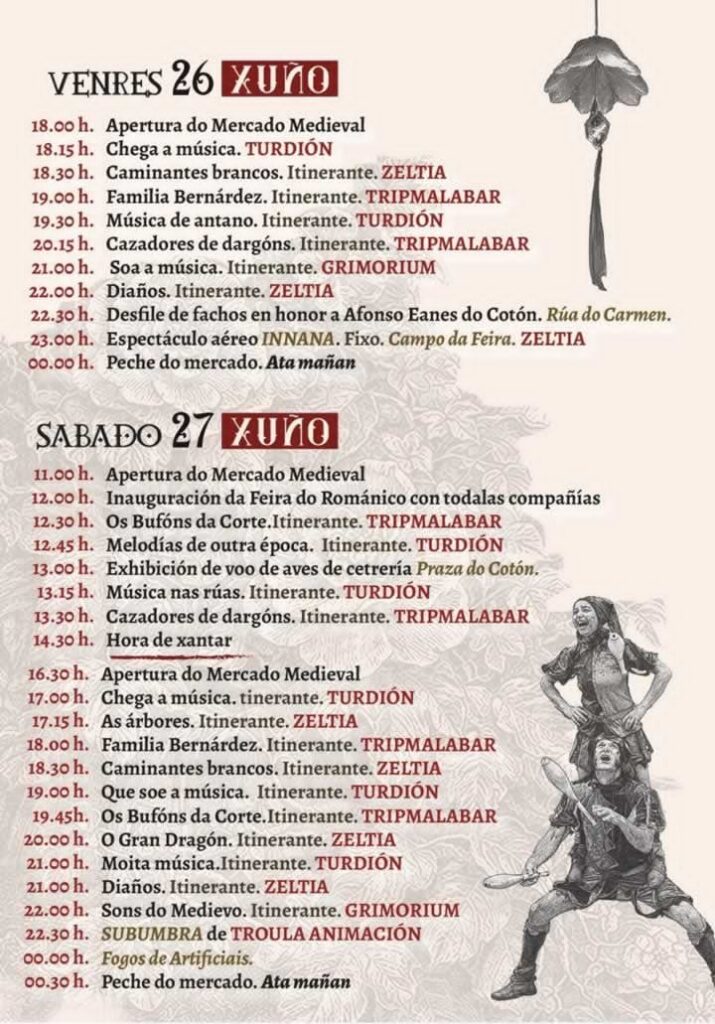 Mercado Medieval en Negreira (A Coruña) 2026