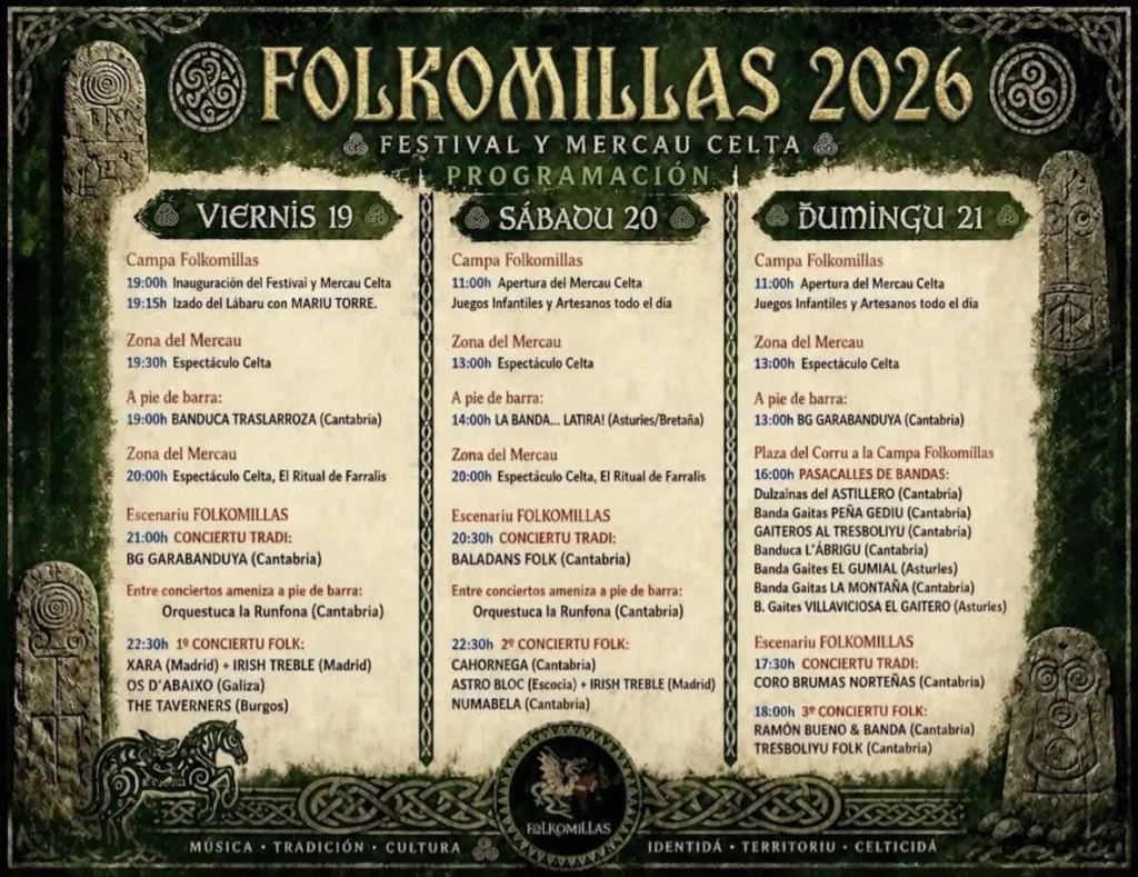 Mercau Celta Folkomillas de Comillas (Cantabria) 2026