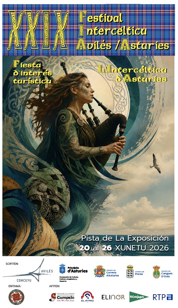 Festival Intercéltico de Avilés (Asturias) 2026