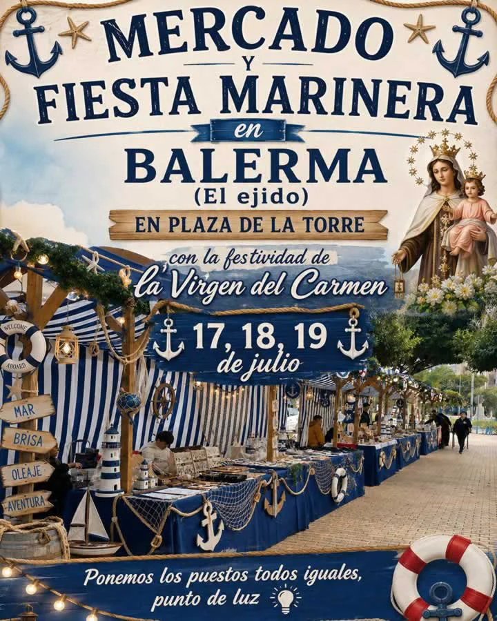 Mercado Marinero de Balerma (Almería) 2026